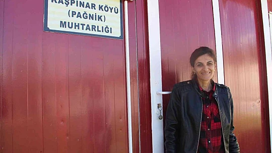 Karşısına rakip çıkmayan kadın muhtar, 18 yıldır görevinin başında