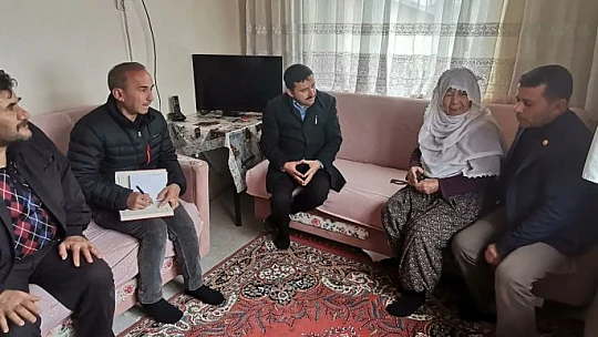 Kaymakam Yılmaz, vatandaşlarla bir araya geldi