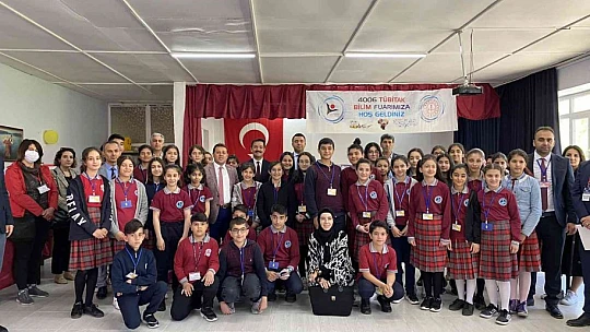 Keban'da 4006-TÜBİTAK Bilim Fuarı