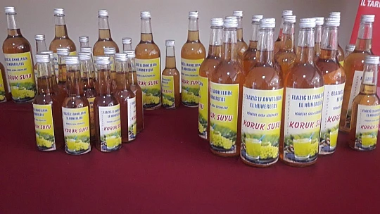 Kadın Çiftçiler, Koruk Suyu Üretimine Başladı