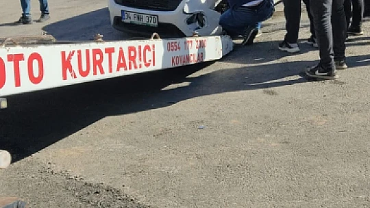 Kovancılar'da trafik kazası