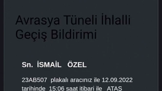 Köyden çıkmadığı traktörüne İstanbul ve Erzincan'dan 6 ceza geldi