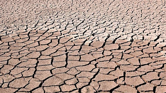 Kuraklık vurdu, baraj çöle döndü