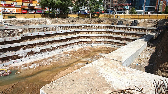 Mega Projede İnşaat Çalışmaları Devam Ediyor