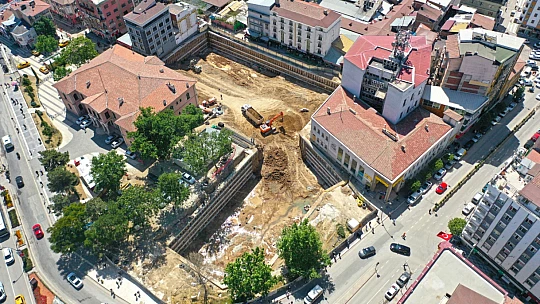 Mega Projede İnşaat Çalışmaları Devam Ediyor
