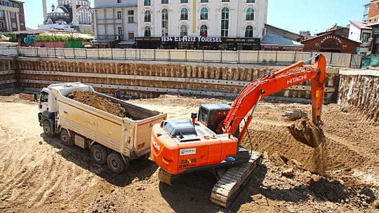 Mega Projede İnşaat Çalışmaları Devam Ediyor