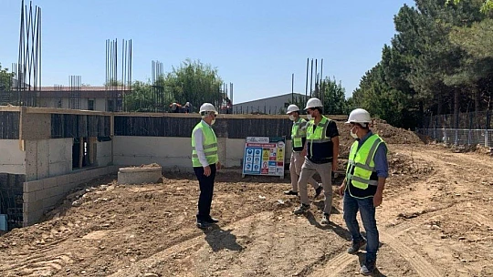 Okul İnşaatları Hızla İlerliyor