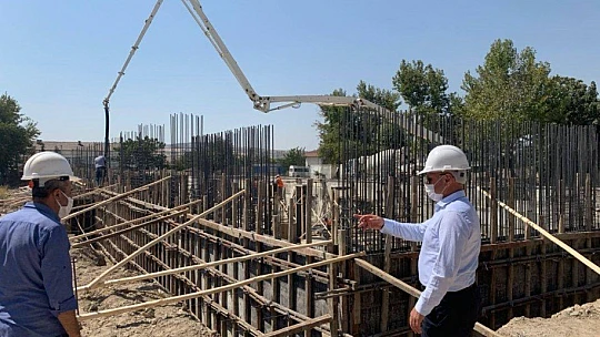 Okul İnşaatları Hızla İlerliyor
