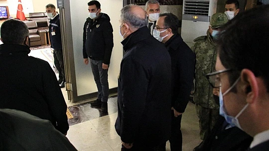 Milli Savunma Bakanı Akar, Elazığ'da