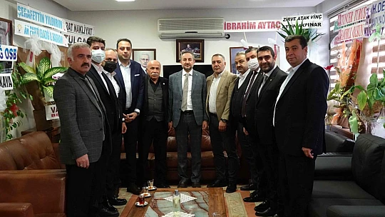 Elazığ TSO Yönetiminden esnaf odalarına ziyaret