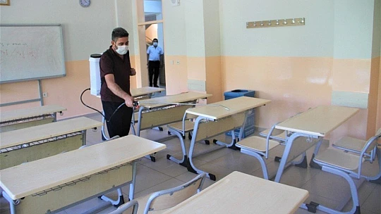 Okullar, yüz yüze eğitime hazırlanıyor