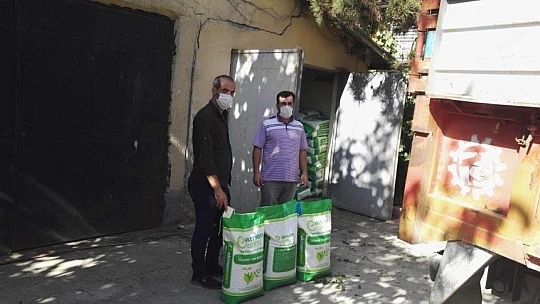 Palu'da 8 ton yem bitkisi dağıtıldı