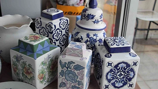 Pandemiyi fırsata çeviren kadınlar, çini ustası oldu