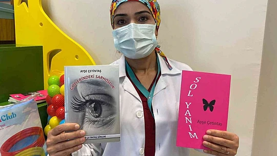 Şair hemşire kitaplarının geliriyle hastaneye oyun odası kurdu