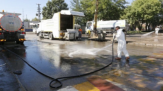 Sanayi Sitesi Pırıl Pırıl Oldu