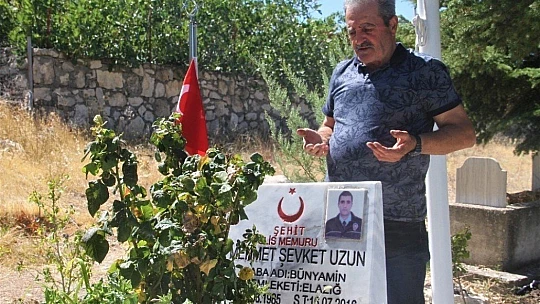 Şehit oğlunun anısına, 2 bin 500 fidanla orman oluşturdu