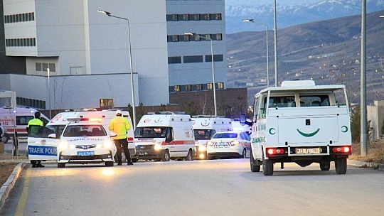 Şehitlerin naaşı Elazığ'a getirildi