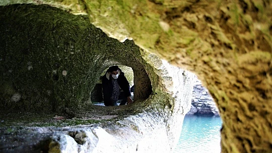 Sular çekilince Hastek Kalesi gün yüzüne çıktı