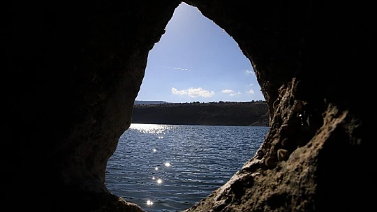 Sular çekilince Hastek Kalesi gün yüzüne çıktı