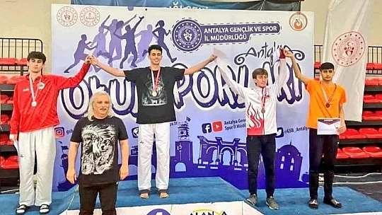 Taekwondo'da bronz madalya Elazığ'ın