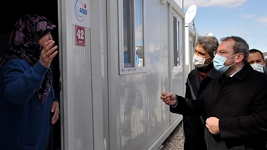 TBMM Deprem Araştırma Komisyonu, Elazığ'da saha incelemesi yaptı