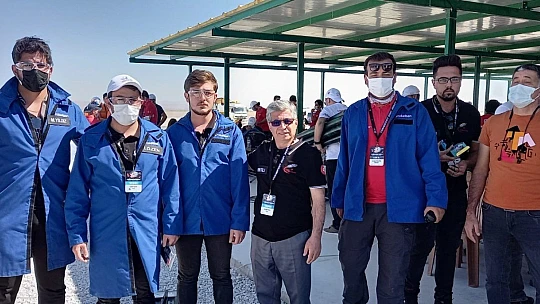 Teknofest'te Elazığ takımı Gökruh-Troket'ten önemli atış