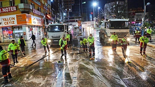 Belediye Dezenfeksiyon Çalışmalarını Sürdürüyor