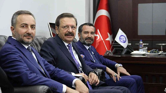 TOBB Başkanı Hisarcıklıoğlu Elazığ'da