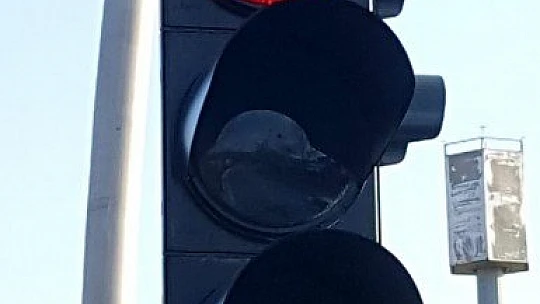 Trafik Işıklarıyla 'Evde Kal' Çağrısı