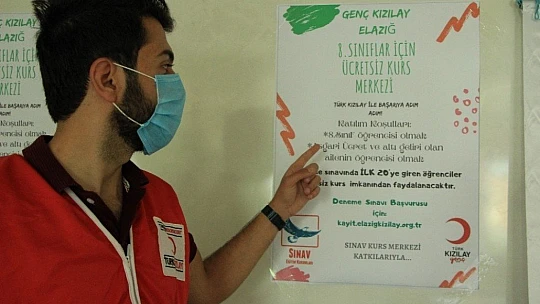 Türk Kızılayı'ndan dezavantajlı öğrencilere ücretsiz  eğitim desteği