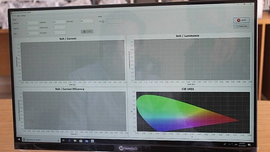Türkiye'nin ilk 'OLED Karakterizasyon' Cihazı ihracata başladı
