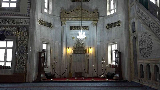 Türkiye'nin ilk asansörlü camisi Ramazan ayına hazır
