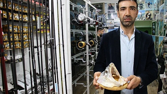 Türkiye ve Avrupa'nın en büyük alabalığı Elazığ'da olta ile yakalandı, tam 115 santim