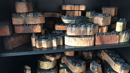 Unutulmaya yüz tutmuş 'Çit baskı sanatı' ev kadınlarının elinde hayat buluyor