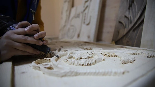 Unutulmaya yüz tutmuş 'Naht sanatı' gençlerin ellerinde hayat buluyor