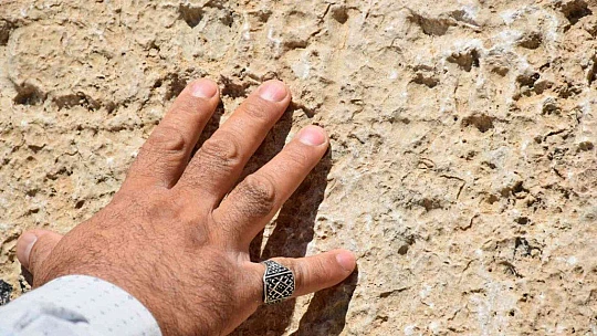 Urartular tarafından çivi yazısıyla yazılan 3 bin yıllık taş kitabe, ilk günkü ihtişamını koruyor