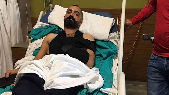 Üzerine 10. kattan kadın düşen adam yaşadıklarını anlattı: 'Kadın tepeden başımı düşmüş gözümü açtım hastanedeyim'