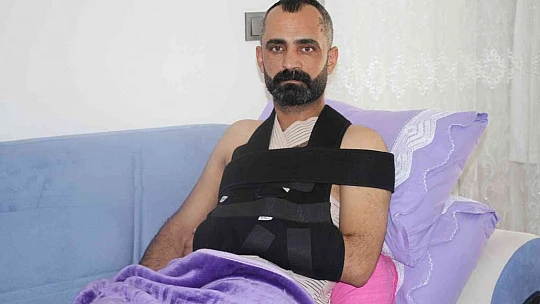 Üzerine 10'uncu kattan kadın düşen adam, hastaneden taburcu oldu