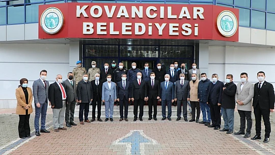 Vali Toraman Kovancılar ilçesini ziyaret etti