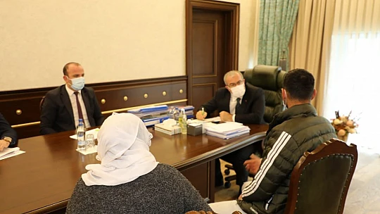 Vali Toraman, vatandaşların talep ve sorunlarını dinledi