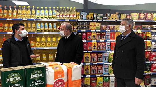 Vali Toraman'dan fahiş fiyat ve stok denetimi