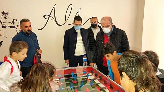Vali Toraman, spor tesislerini inceledi