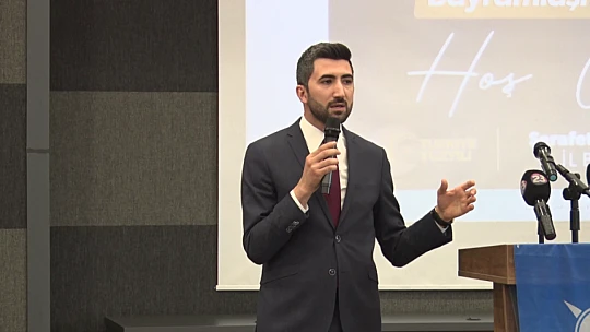 AK Parti teşkilatı bayramlaşma programında buluştu