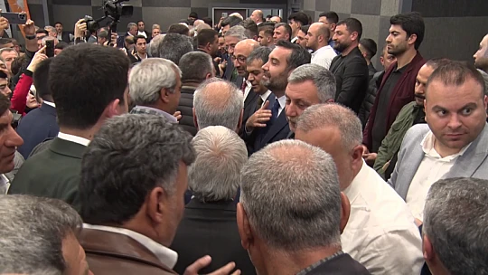 AK Parti teşkilatı bayramlaşma programında buluştu