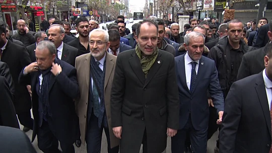 YRP Genel Başkanı Fatih Erbakan Elazığ'da