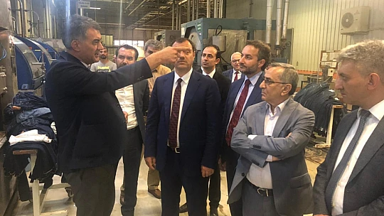 Türkiye'nin Önde Gelen Tekstil Firmaları Yatırım İçin Elazığ'a Geliyor