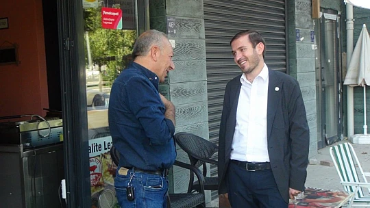 Başkan Kavaklı'dan esnafı ziyareti
