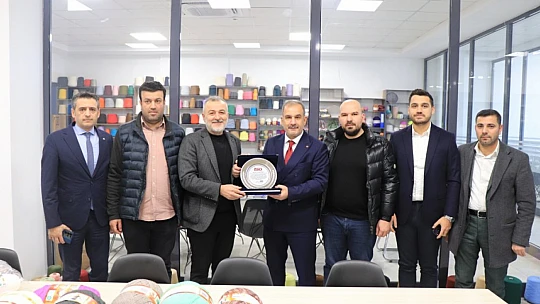 Başkan Alan, Elazığ OSB'deki firma ziyaretlerine devam ediyor