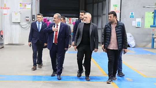Başkan Alan, Elazığ OSB'deki firma ziyaretlerine devam ediyor