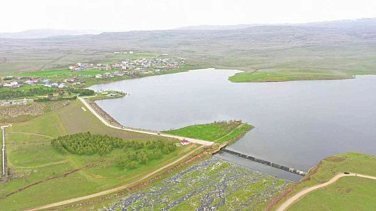 Yağışlar etkisini gösterdi, Kalecik Barajı ve Tatar göleti yüzde 100 doldu